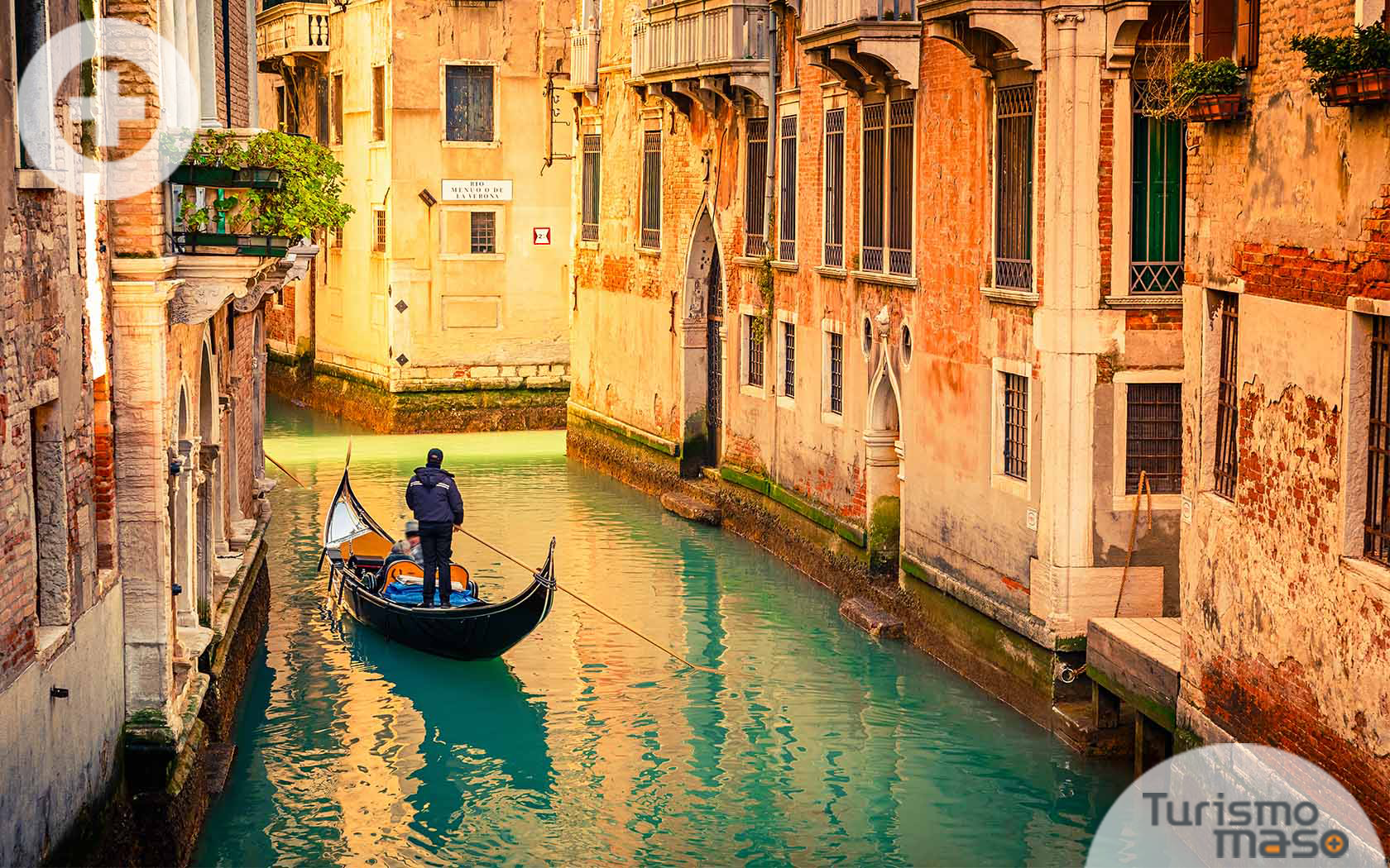 Venecia en gondola